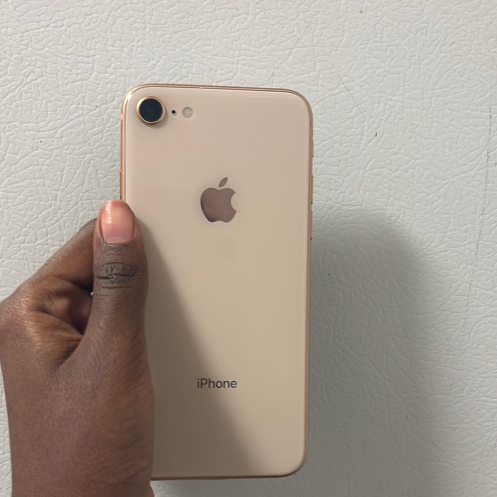 Apple Gold iPhone Sleek Design Large Model